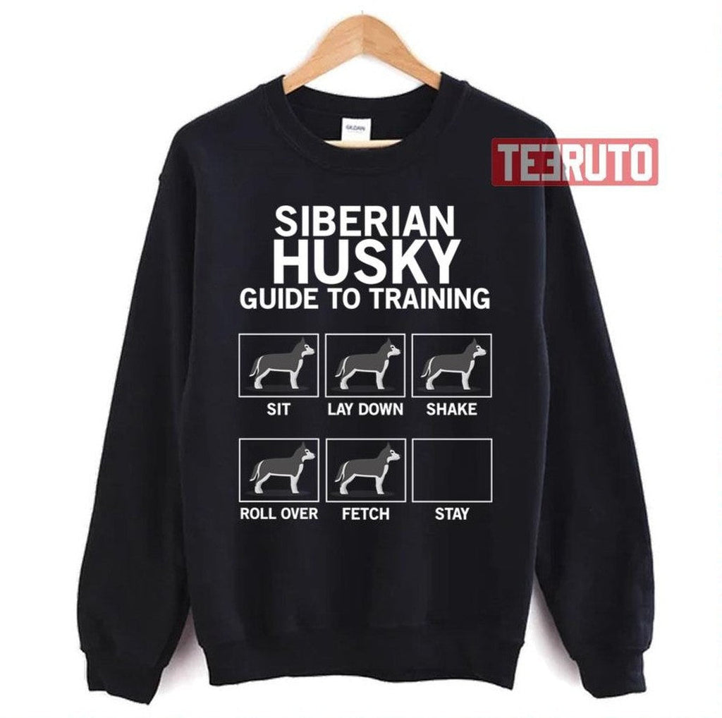 Siberian Husky Guide To Training Unisex T-Shirt