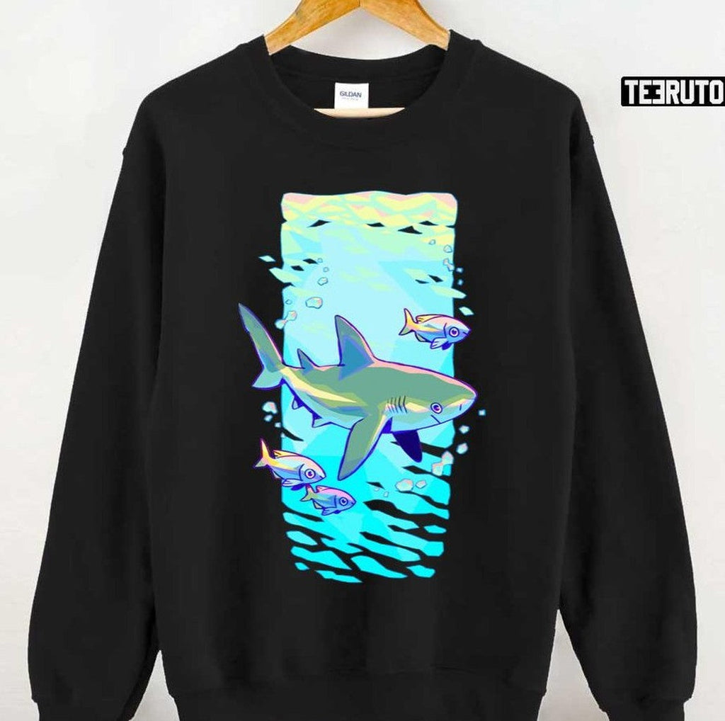 Mr Snout Anatomy Shark Design Unisex Sweatshirt