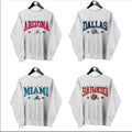Vintage Football Big Words Logo Sweatshirt, Hometown Football Sweatshirt, Football Thowback Vintage All Teams Sweatshirt, Vintage Graphic Tees, Footba