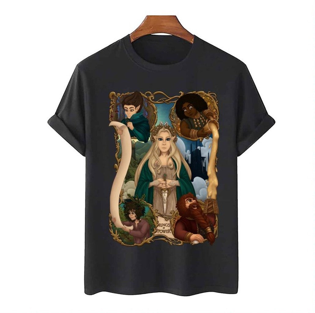 New Graphic Rings Of Power Unisex T-Shirt