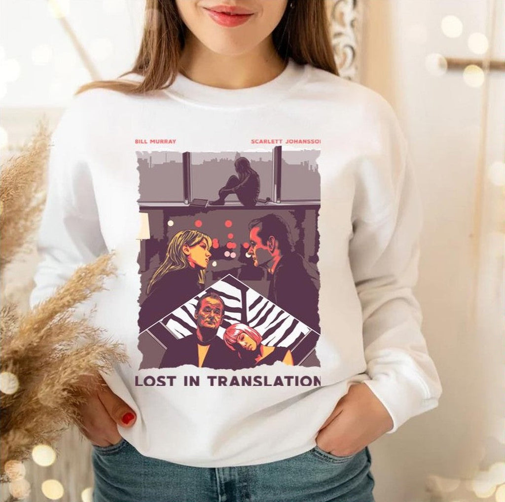 Bill Murray Scarlett Johansson Lost In Translation Unisex Sweatshirt