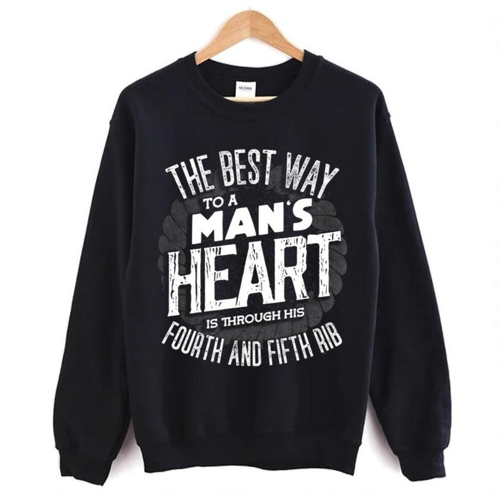 Shieldmaiden The Best Way To A Mens Heart Viking Valhalla Unisex Hoodie