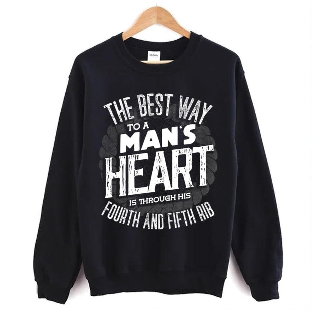 Shieldmaiden The Best Way To A Mens Heart Viking Valhalla Unisex Hoodie