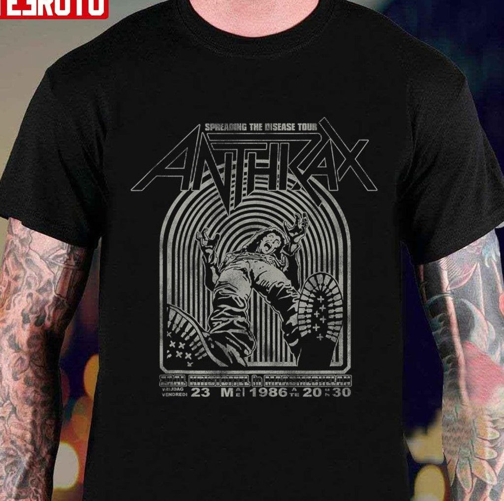 Anthrax Spreading The Disease Unisex T-shirt