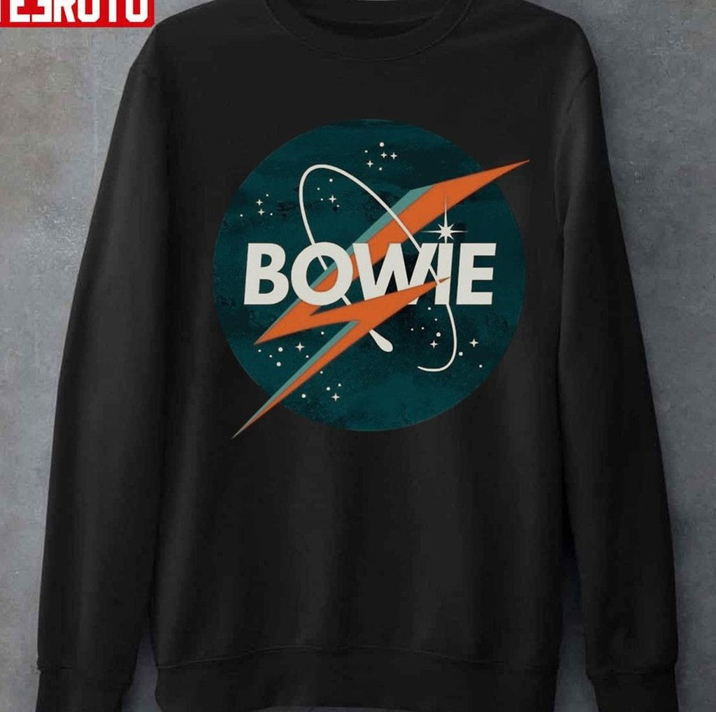 NASA David Bowie Aesthetic Unisex Sweatshirt