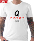 Q Force Cute Design Logo Cartoon Unisex T-Shirt