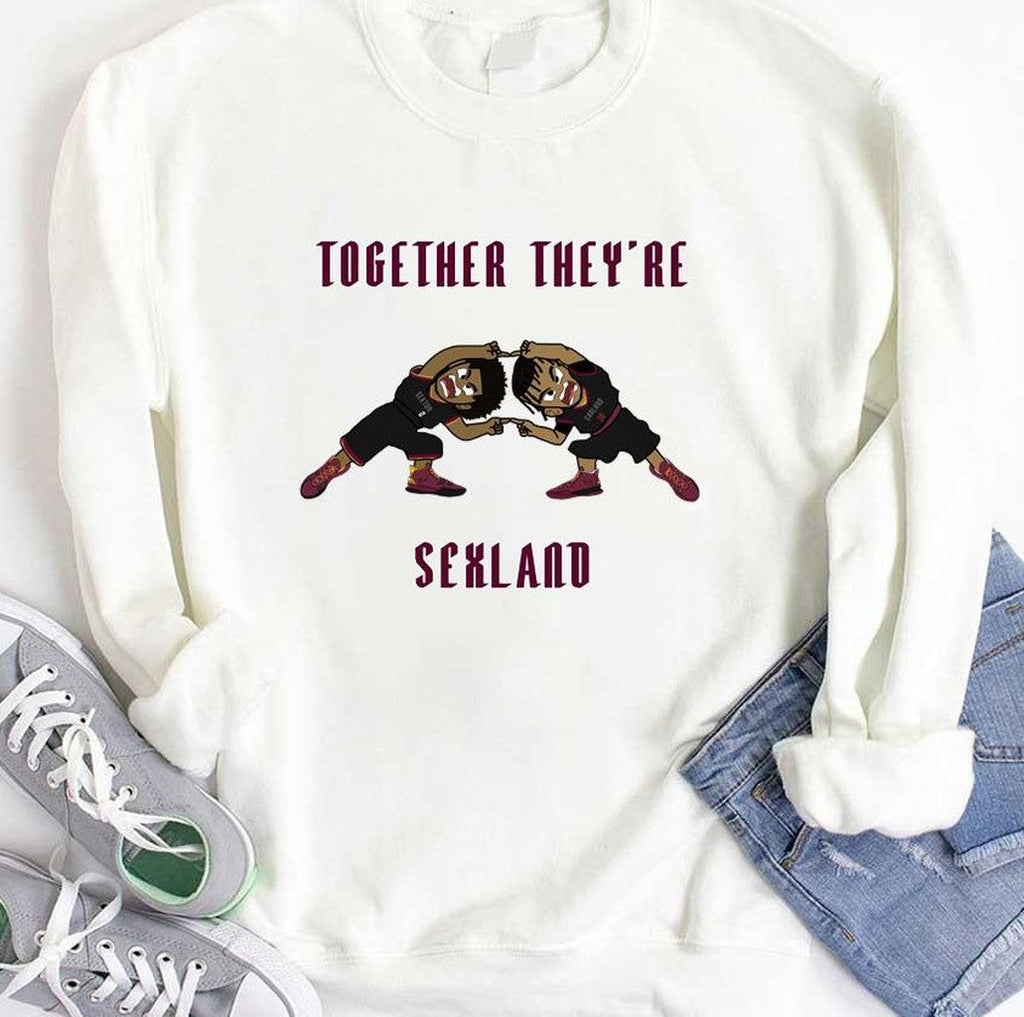 Sexland Fusion Together They're Sexland Darius Garland Unisex Hoodie
