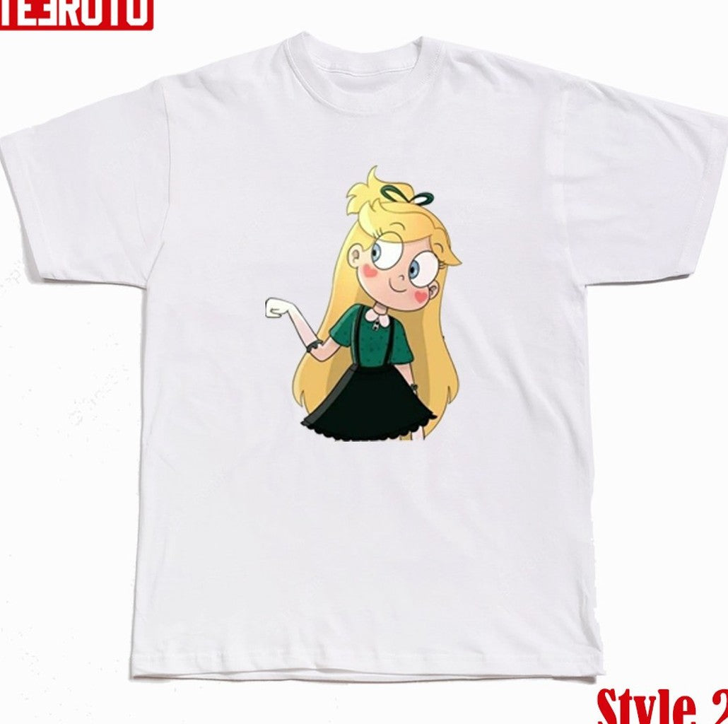 Star Vs The Forces Of Evil Couple Design Valentine's Day Unisex T-Shirt
