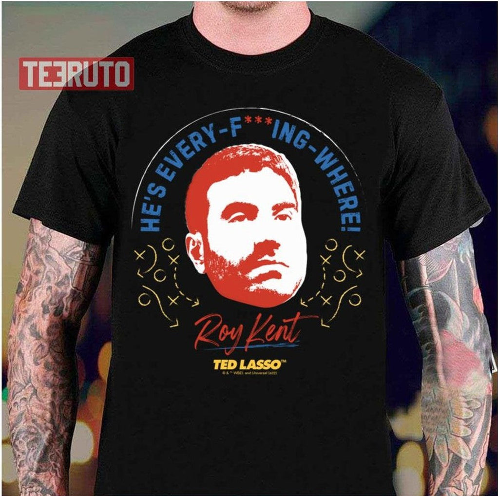 Roy Kent He's Every Where Ted Lasso Unisex Tank Top
