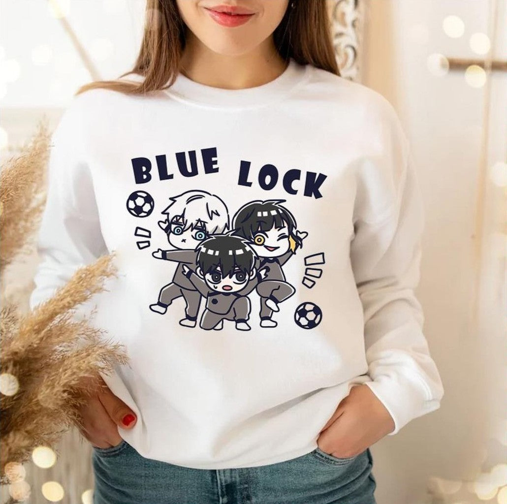 Besties Bachira &amp; Isagi &amp; Nagi Blue Lock Unisex Sweatshirt