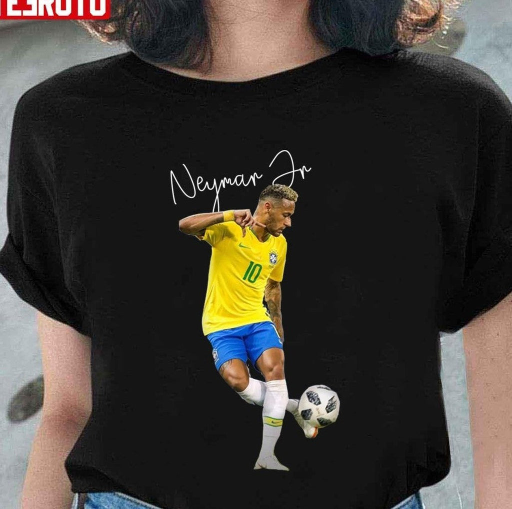 Soccer Player Neymar Jr Signed Brazil Unisex Sweatshirt