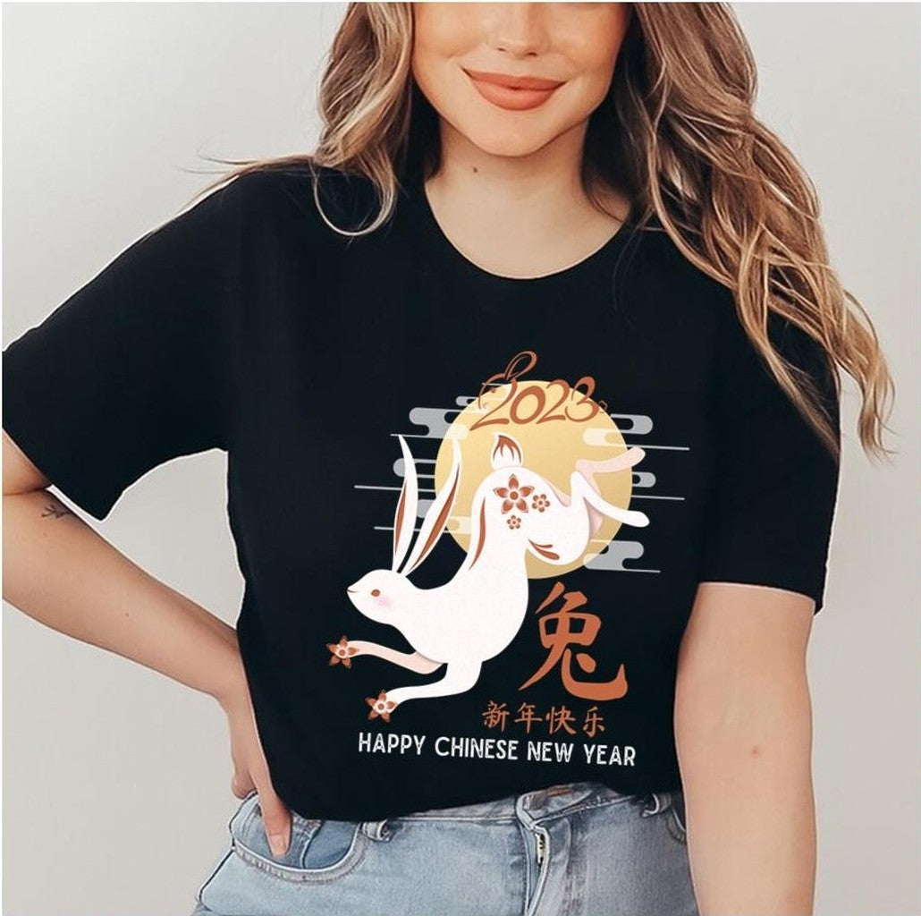 2023 Year Of The Rabbit Lunar New Year Rabbit Matching Unisex Sweatshirt
