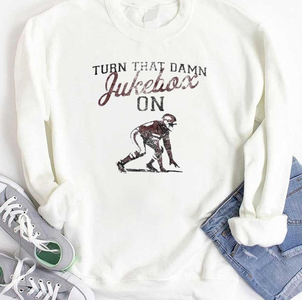 Arkansas Razorbacks Turn That Damn Jukebox On Football Unisex T-Shirt