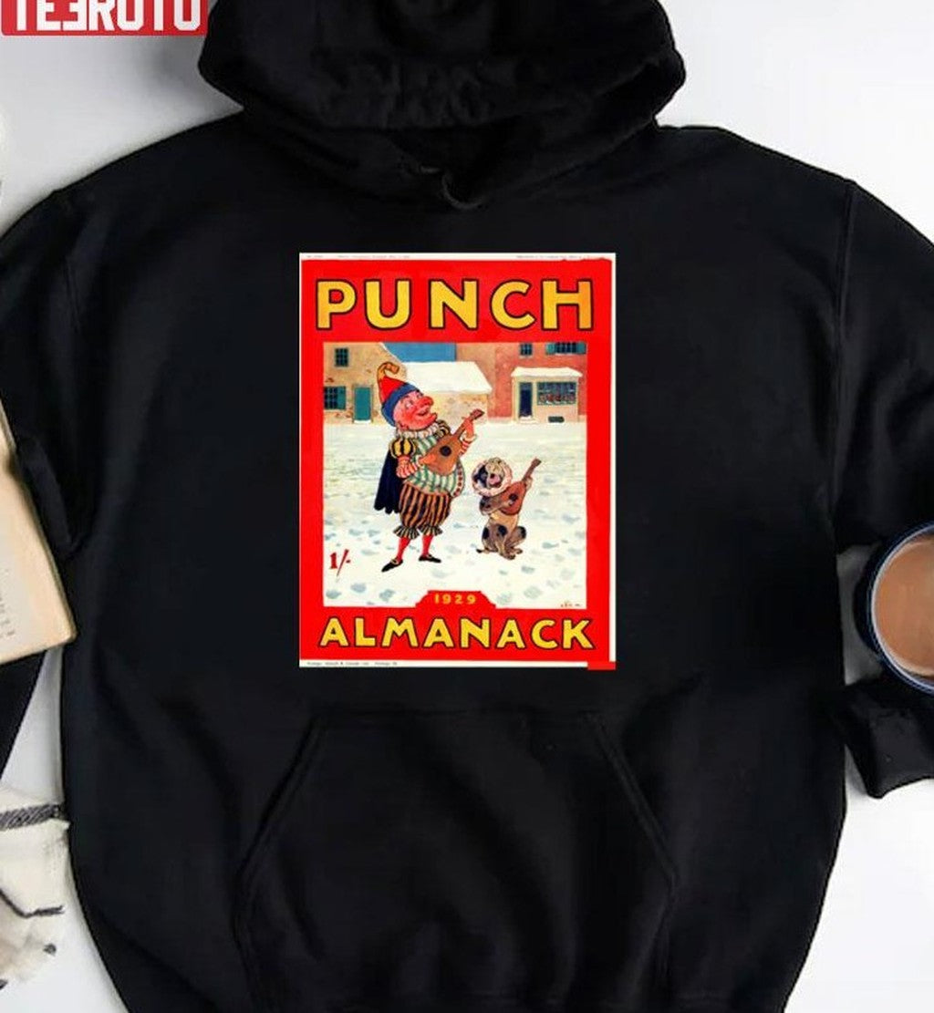Punch Almanack Cover 1929 Unisex Sweatshirt