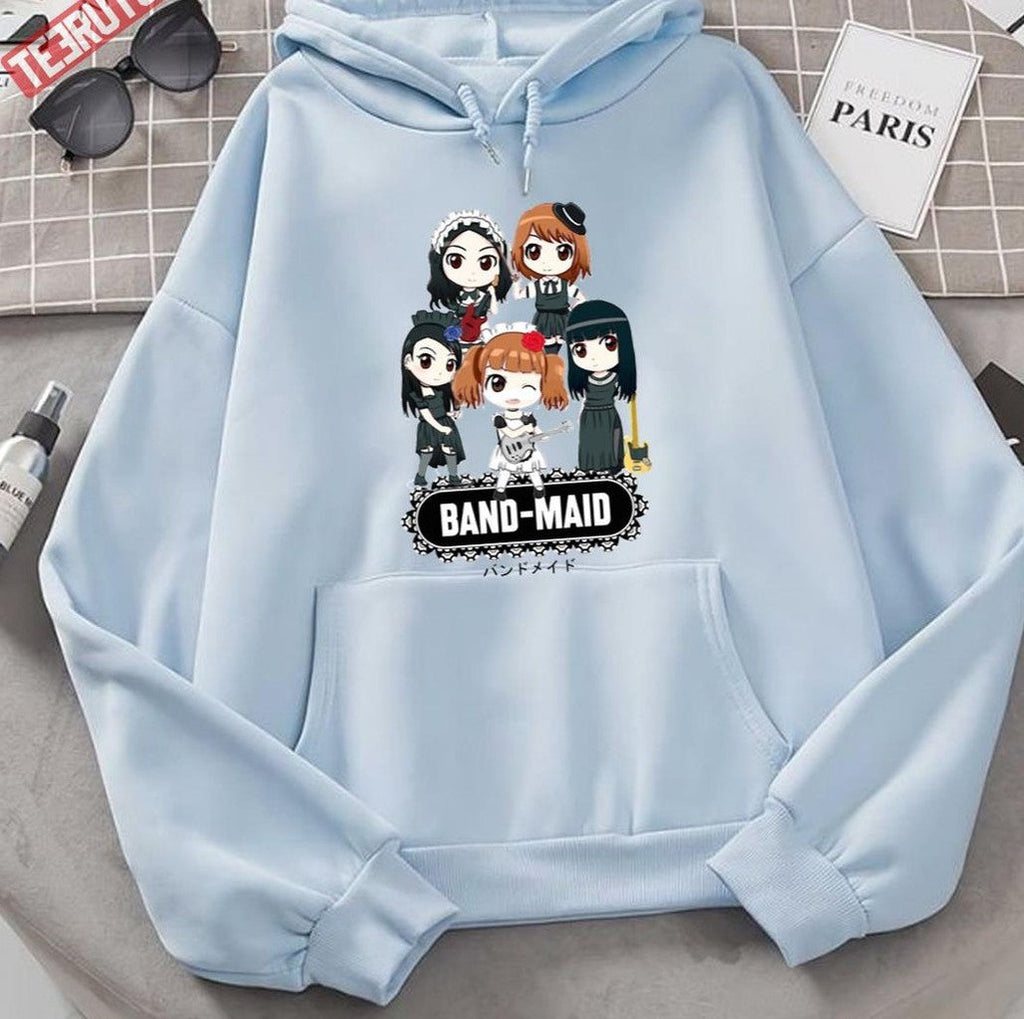 Music Retro Band-Maid Anime Unisex Hoodie