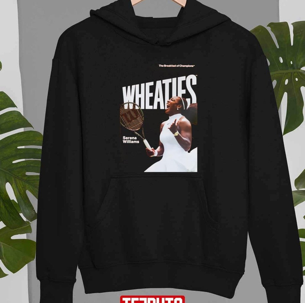 Serena Williams Wheaties Tennis Player Design Unisex T-Shirt