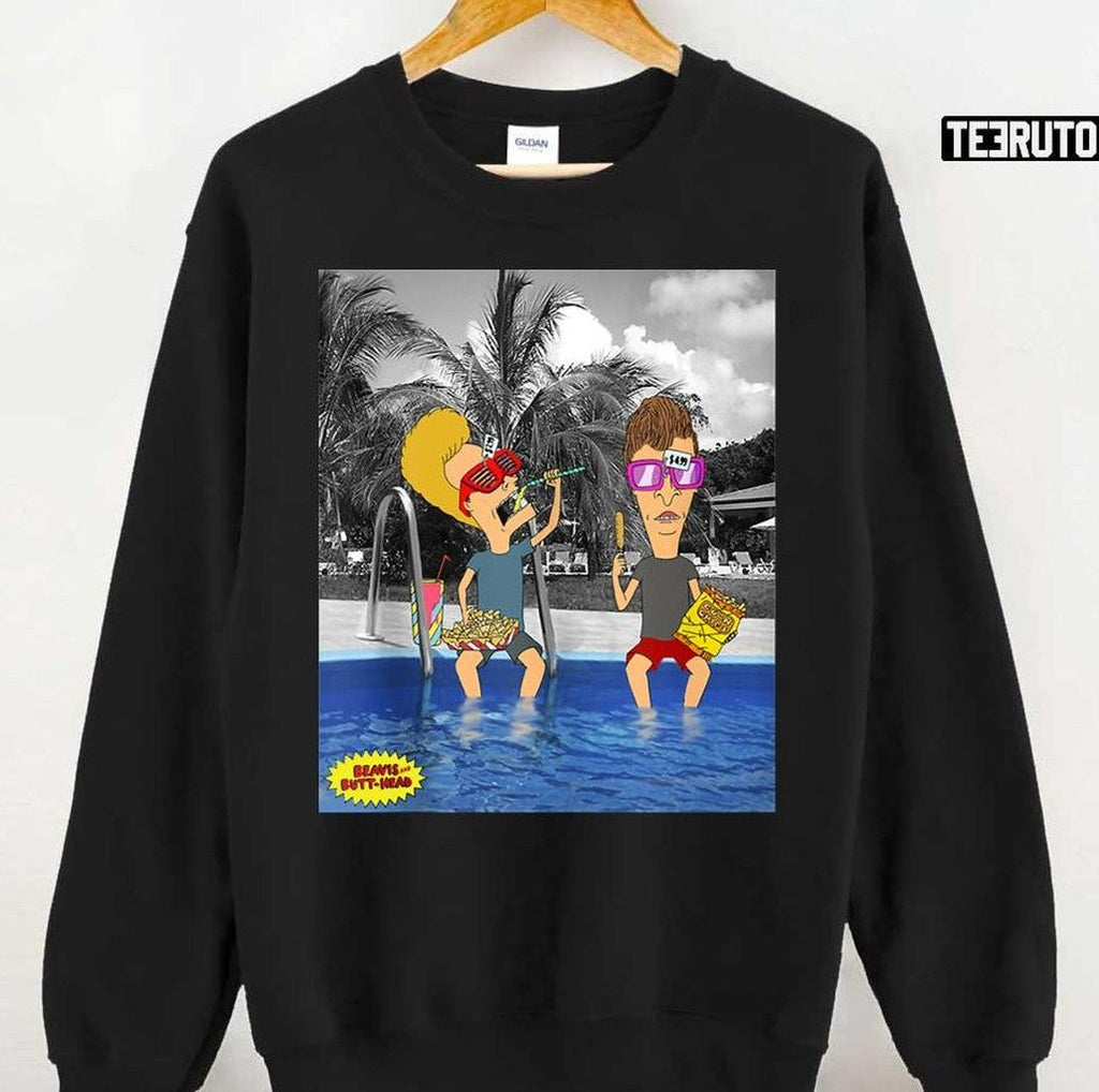 School Is For Learning Beavis And Butthead Summer Pool Unisex T-Shirt