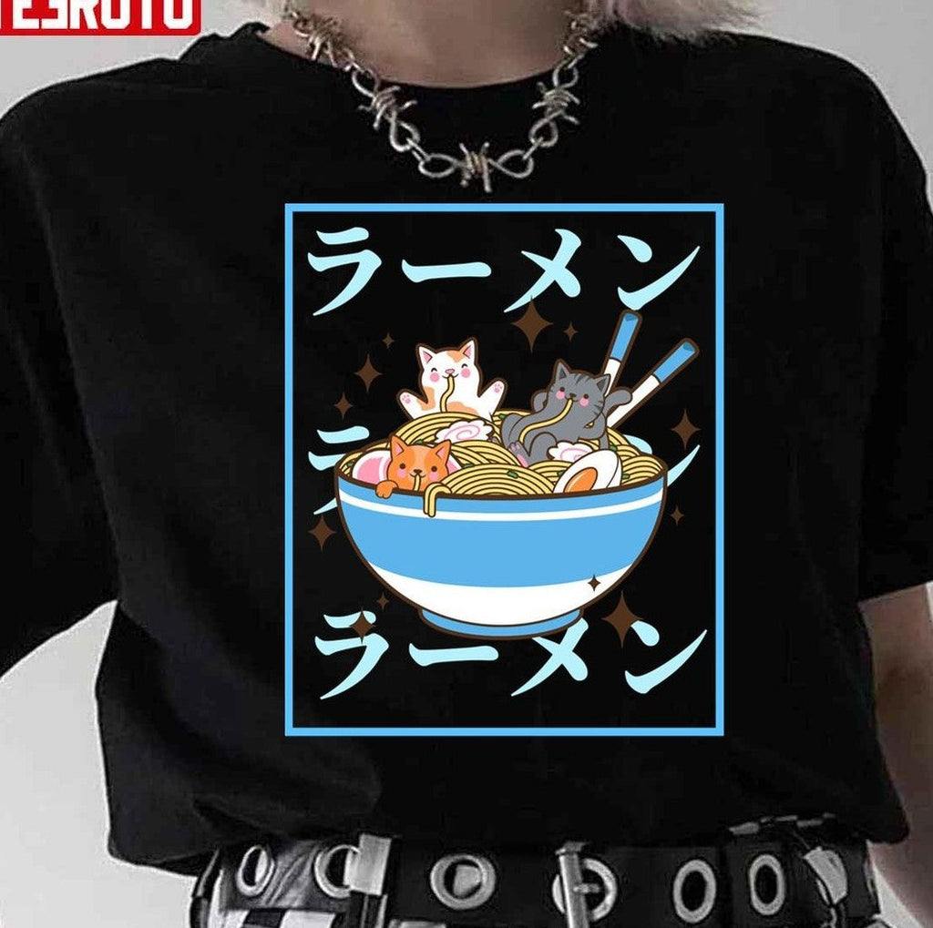 Neko Love Ramen Unisex Hoodie