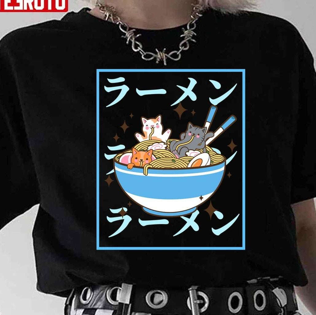 Neko Love Ramen Unisex Hoodie