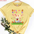 Basketball Happy Bunny Easter Sunday Egg Funny Unisex T-shirt