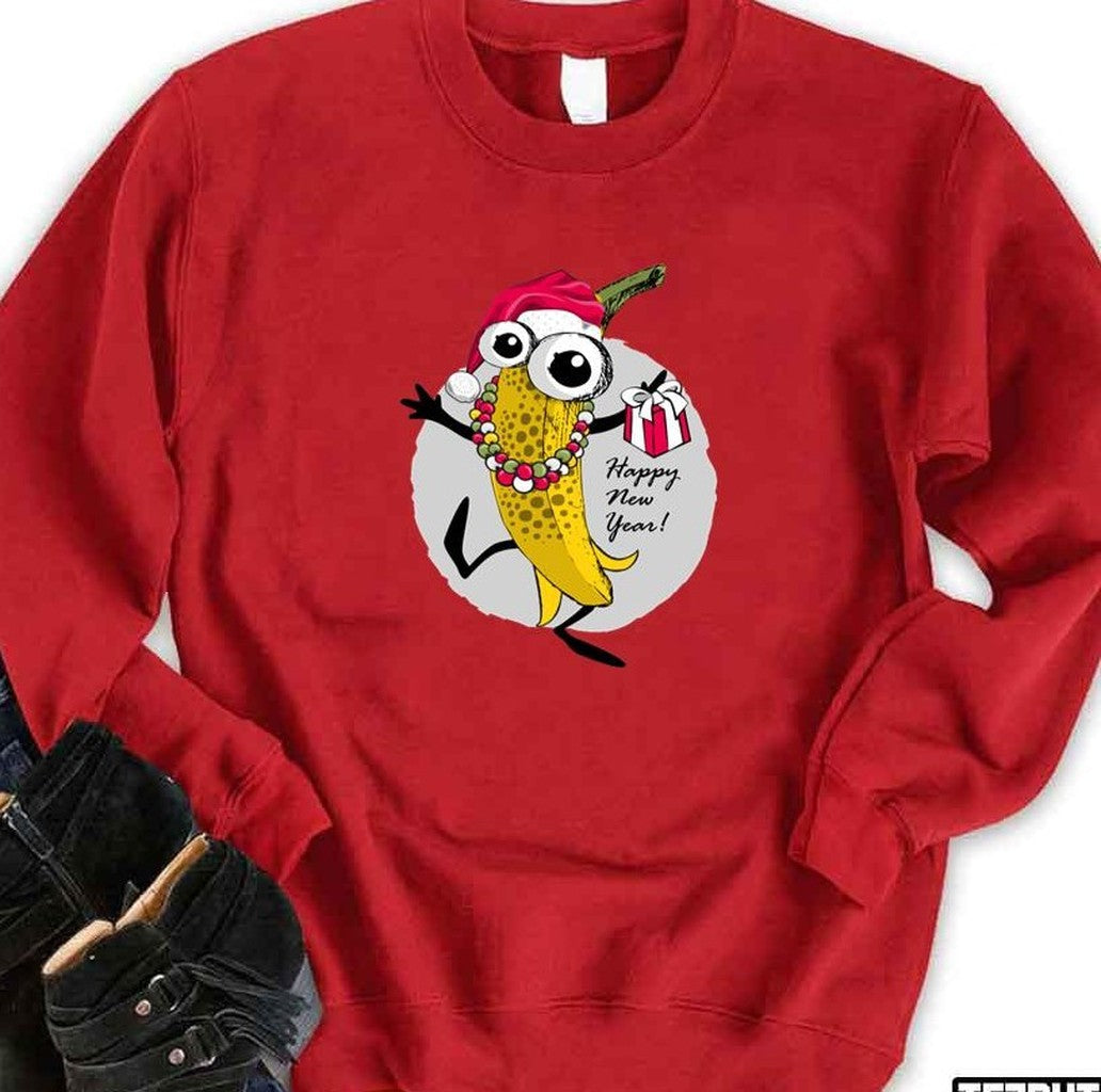 Banana Funny Christmas Unisex Sweatshirt