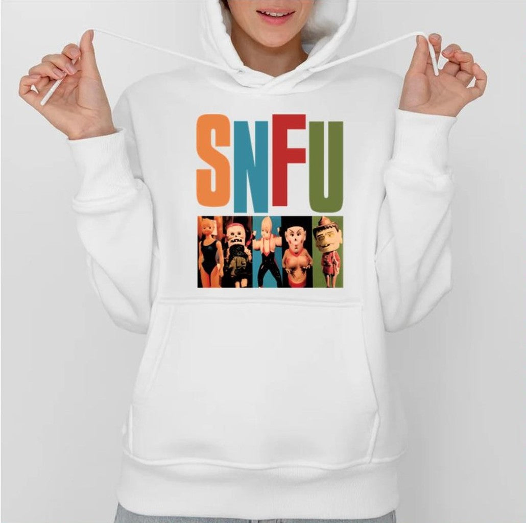 The Four Colors Snfu Cannibal Cafe Unisex Hoodie