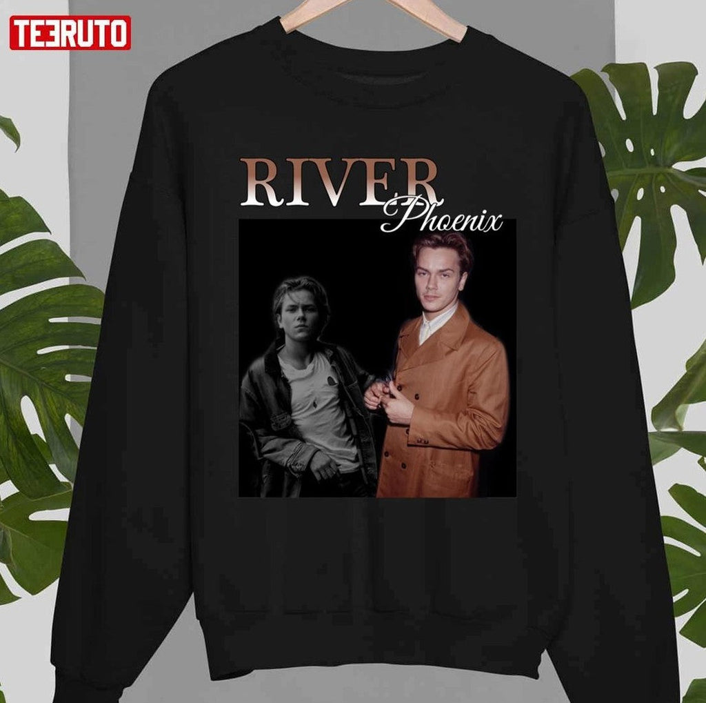 River Phoenix Actor Retro Homepage Unisex T-Shirt