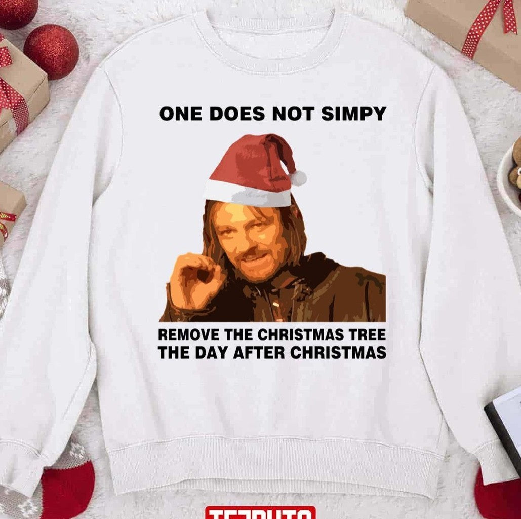 The Christmas Tree The Day After Christmas Unisex Sweatshirt