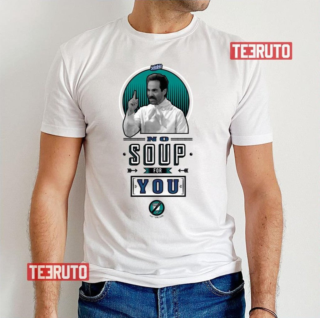 No Soup For You Graphic Seinfeld Unisex Tank Top
