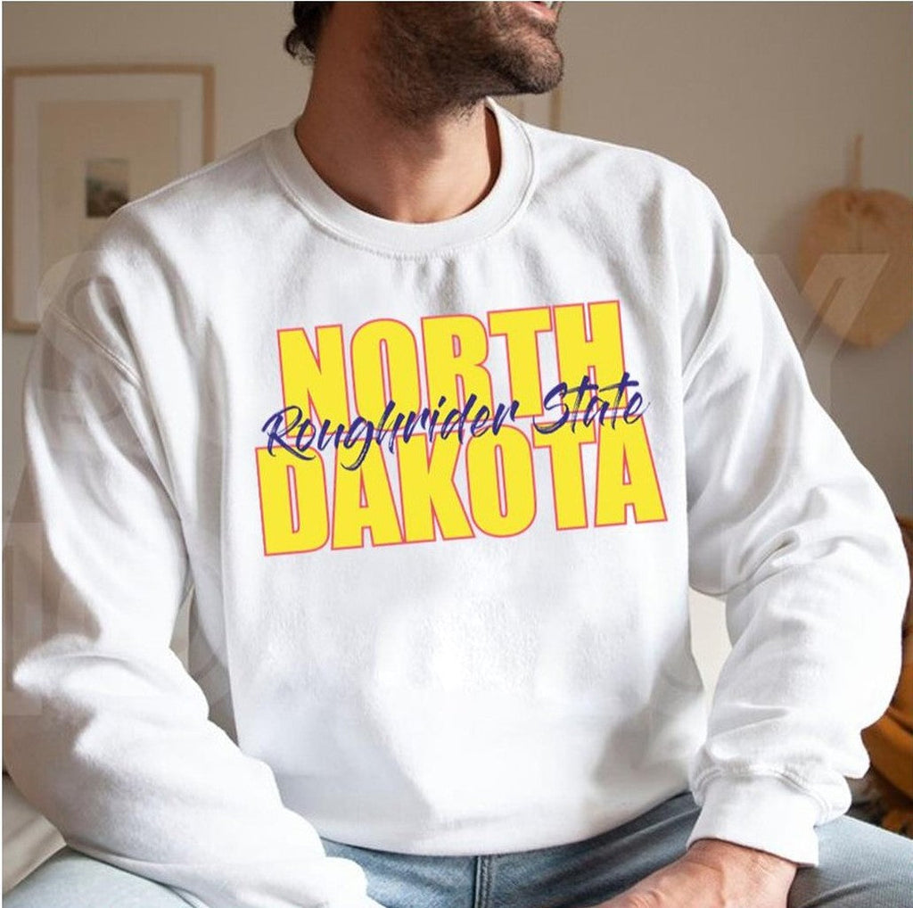 Roughrider State Nickname Of North Dakota Unisex Sweatshirt