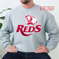 Qld Reds Rugby Logo Unisex Sweatshirt