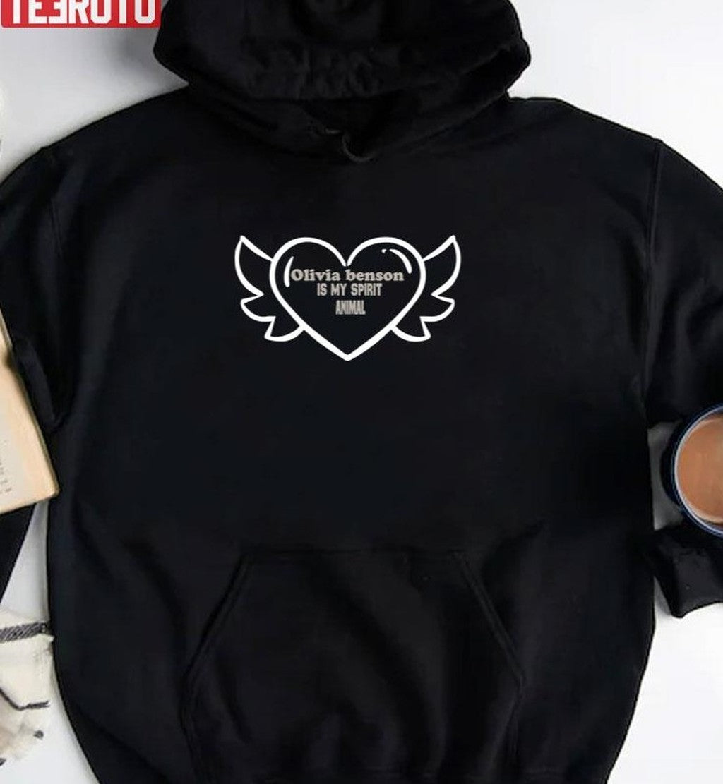 Olivia Benson Is My Spirit Animal Heart Unisex T-Shirt