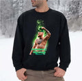 Shamrock Smasher Conor Mcgregor's St Patrick's Day Illustration Unisex Sweatshirt