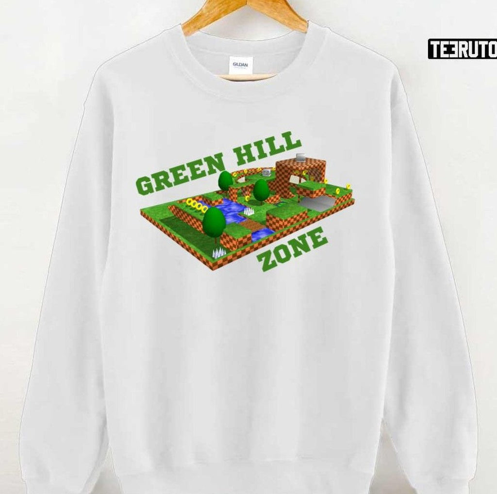 Sega Genesis Game Green Hill Zone Unisex T-Shirt