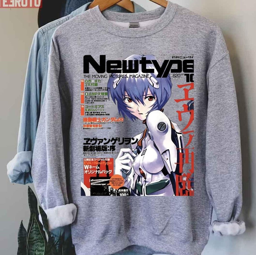 Nge Rei Ayanami Anime Magazine Unisex T-Shirt