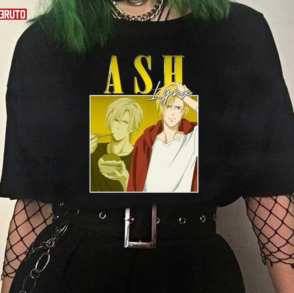 Ash Lynx Anime Homage Banana Fish Unisex T-Shirt