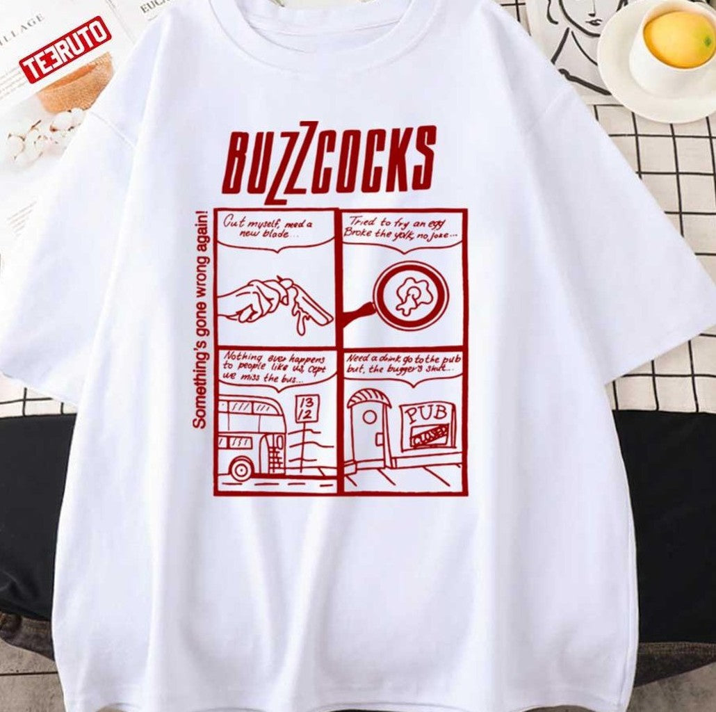 Somethings Gone Wrong Again Buzzcocks Unisex Sweatshirt