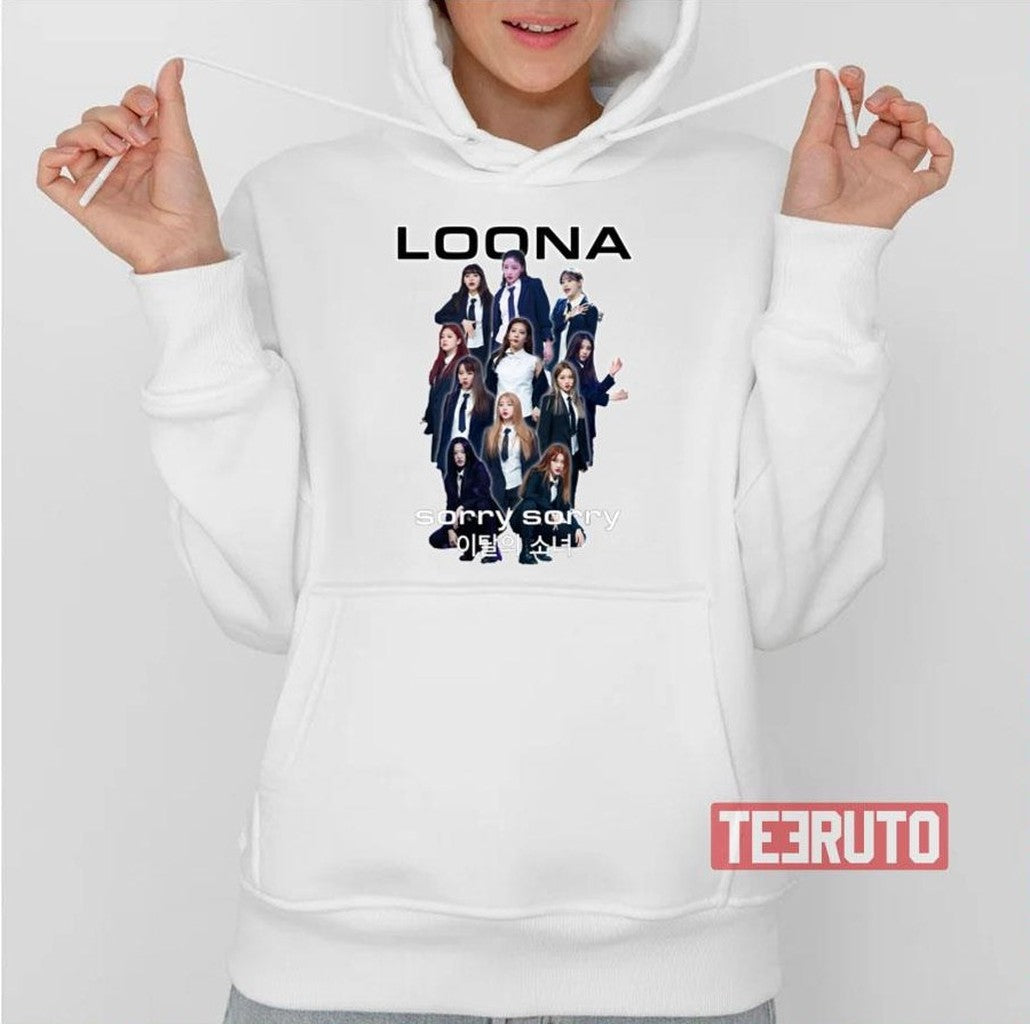 Sorry Sorry Vintage Loona Band Unisex Sweatshirt