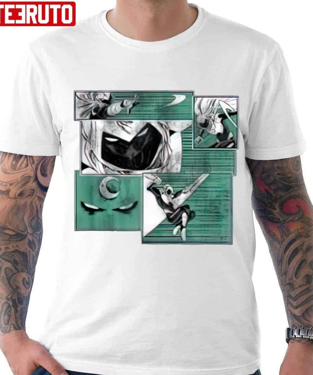 Moon Knight Panels Unisex T-Shirt