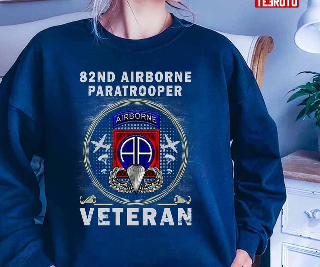 82nd Airborne Paratrooper Veteran Unisex T-Shirt