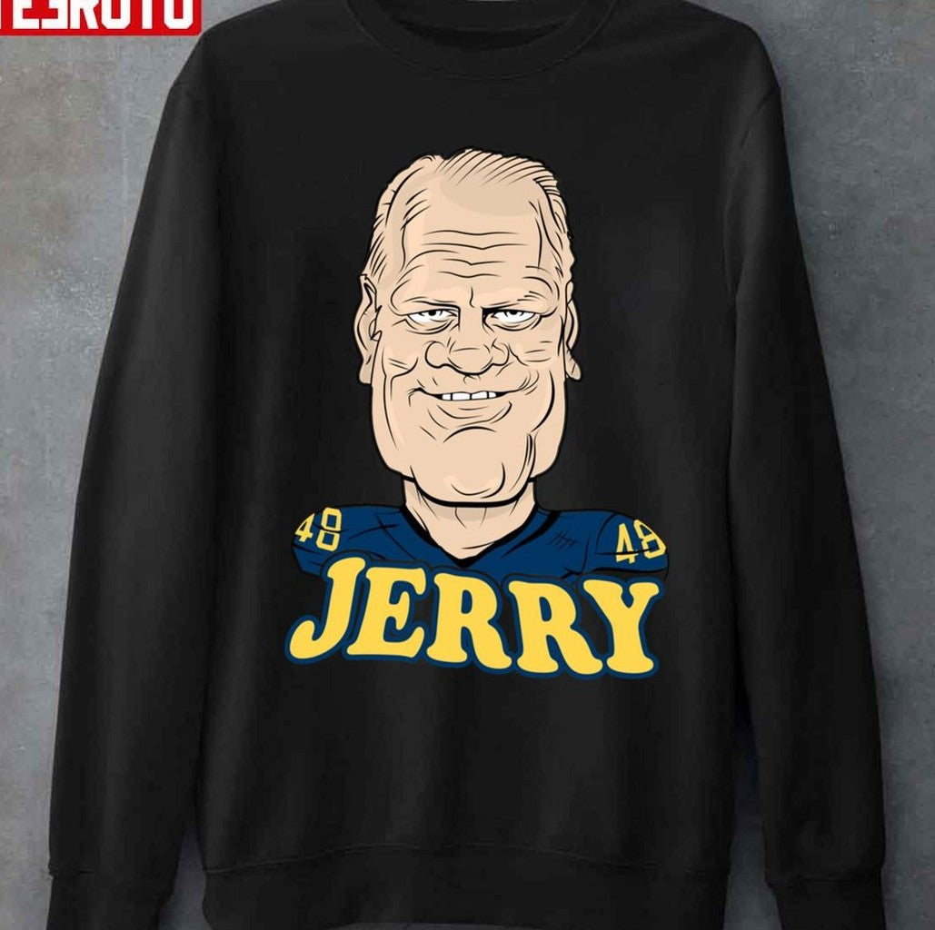 Big Jerry Cartoon Art Gerald Ford Unisex Hoodie