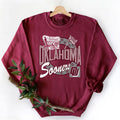 Vintage Oklahoma Sooners NCAA Unisex t-shirt, sweatshirt, hoodie Cotton Classic Sweaters Oklahoma Sooners Retro Fabric Menswear