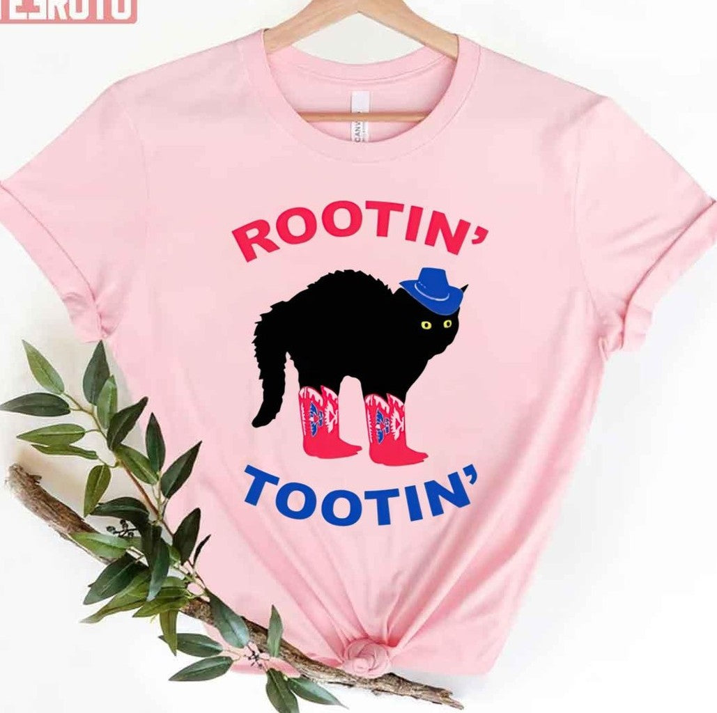 Rootin Tootin Cat Cowboy Cat Unisex Sweatshirt