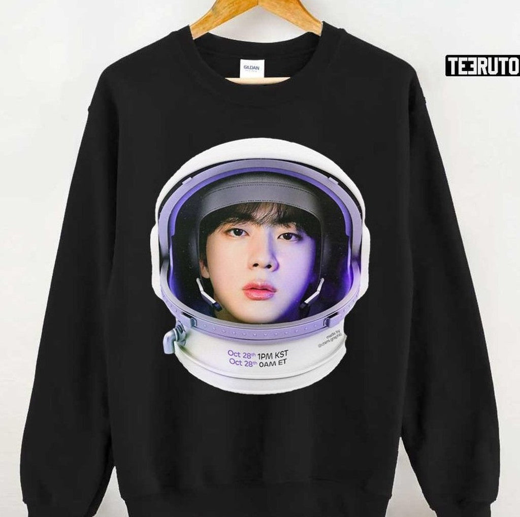 The Astronaut Jin Design Bts Jin Solo Album Unisex T-shirt