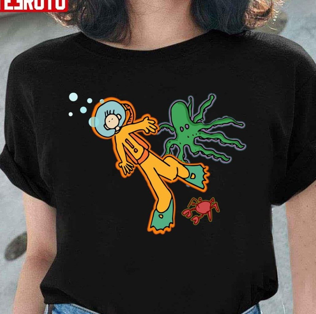 My Octopus Teacher Cartoon Art Unisex Sweatshirt