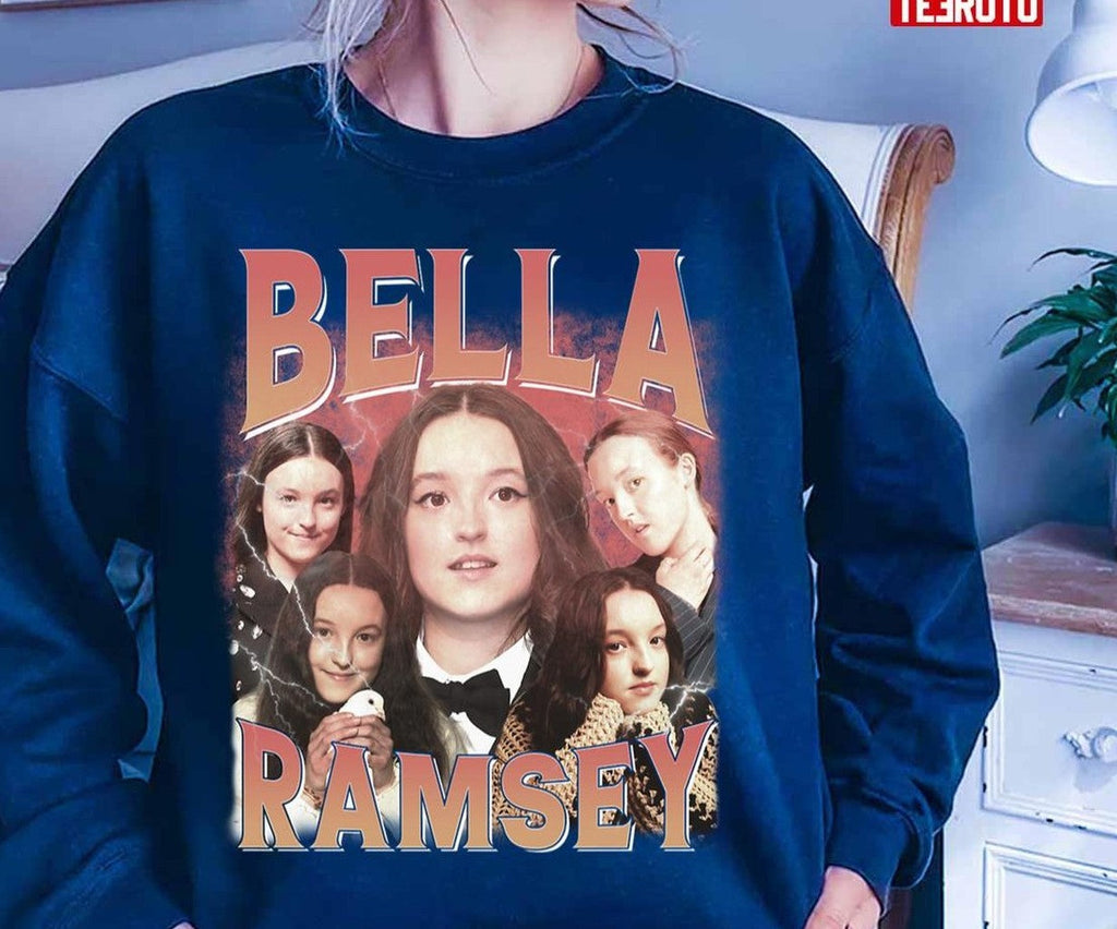 Bella Ramsey The Last Of Us Vintage 90's Style Unisex T-Shirt