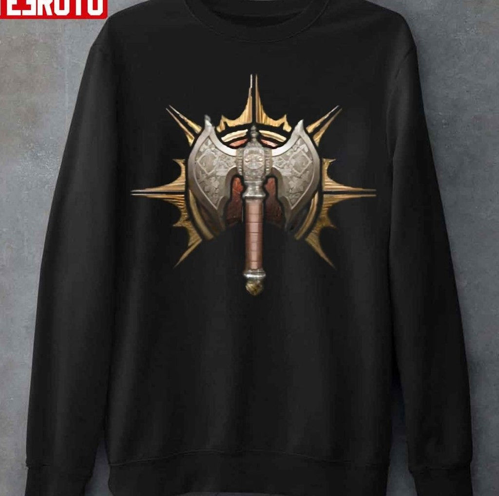 Baldur's Gate Barbarian Logo Unisex T-Shirt