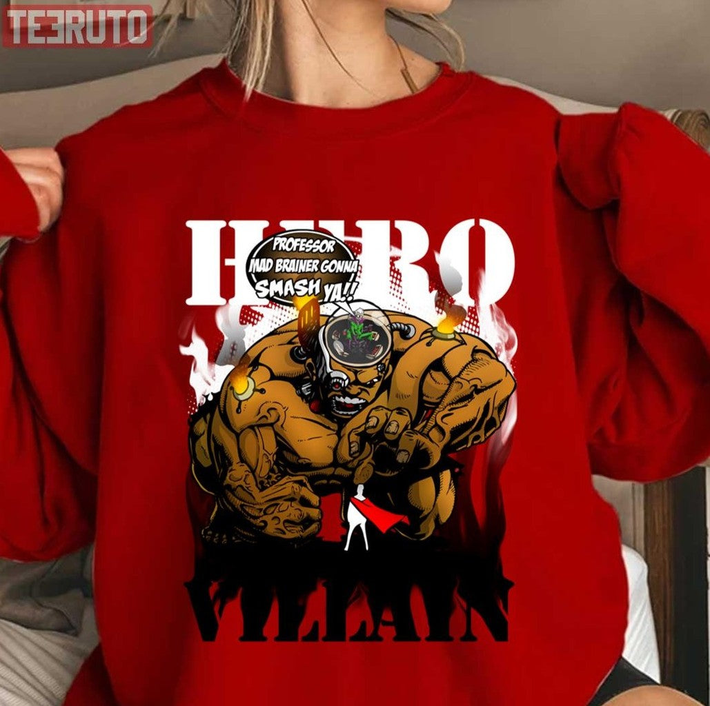 Professor Mad Brainer Smash Hero Super Smash Bros Unisex Sweatshirt