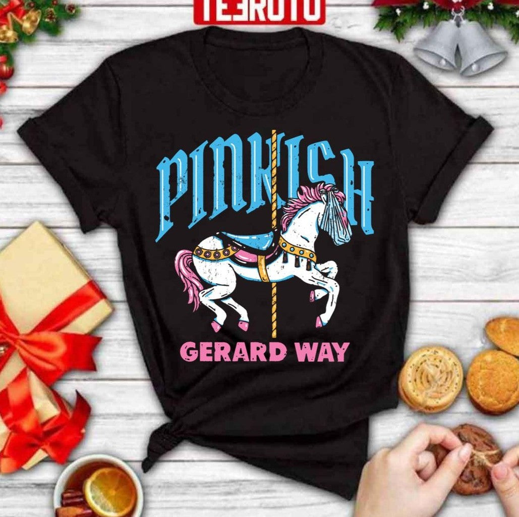 Pink Carousel Horse Unisex Sweatshirt
