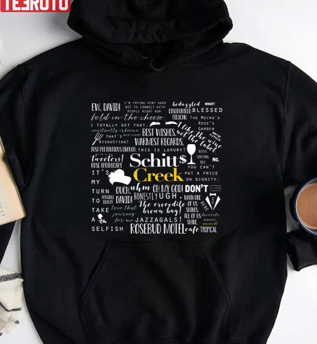 Schitt's Creek Memorable Quotes Unisex T-Shirt